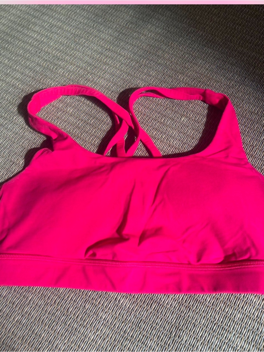 Lululemon Energy Bra Pink